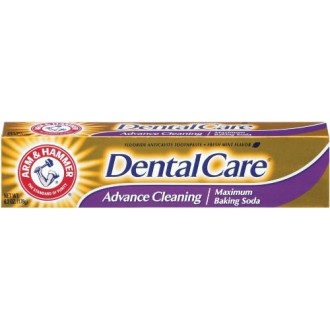 Arm &amp; Hammer Dental Care Fluoride Toothpaste, nettoyage Advance, Force maximale, Fresh Mint 6,3 oz (178 g) (Pack of 6)