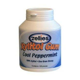 Zellies menta Gum, 100 Conde Jar