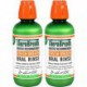 TheraBreath dentista recomendado Fresh Breath enjuague bucal - leve sabor a menta, de 16 onzas (paquete de 2)