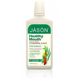 JASON boca sana Natural Naturalmente combaten bacterias enjuague bucal 16,0 oz