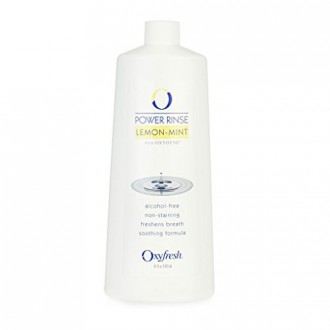 Oxyfresh Lemon Mint Mouthwash: For Long-Lasting Fresh Breath & Healthy Gums. Dentist recommended. Patented with Zinc and