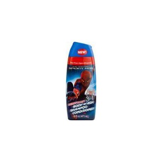 Spiderman 3-In-1 Body Wash-Shampoo-Conditioner 16 oz Berry Blast