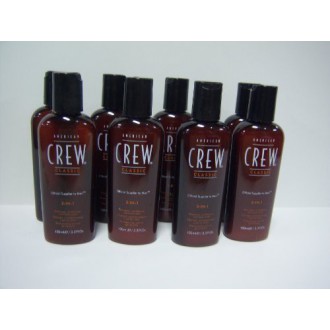 American Crew Classic 3-IN-1 champú, acondicionador y gel para los hombres (8 unidades) 3,3 oz