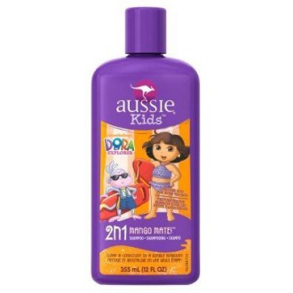 Niños Aussie Dora The Explorer 12 oz Champú 2-en-1 Mango Mate (3 Pack)