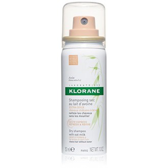 Klorane Dry Shampoo With Oat Milk - Natural Tint - Brunettes , 1 fl. oz.