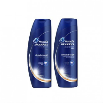 Head &amp; Shoulders Clinical Strength caspa y la dermatitis seborreica Champú 13,5 onzas líquidas (Pack de 2)