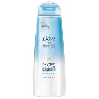 Dove Shampoo, oxígeno Humedad 12 oz