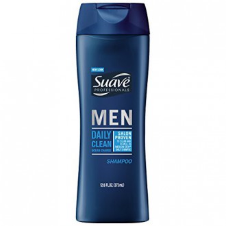 Suave Professionals Hombres champú, limpieza diaria de carga Océano 12,6 oz (paquete de 6)