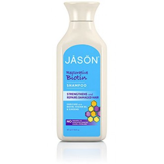 Jason pur shampoing naturel, réparatrice biotine, 16 Ounce