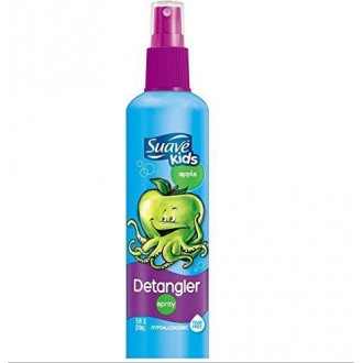 (2 Pack) Suave Kids Apple Detangler Spray, 10.5 Fl. Oz.