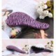 Travelmall Detangler Hair Brush Hair Comb Wet or Dry Silky Hair Detangle Brush No More Tangle for Adults and Children Zebra